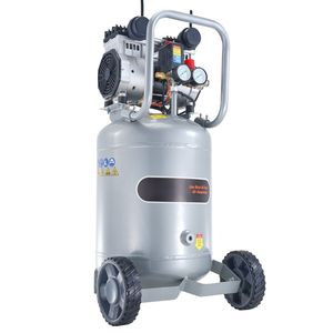 Compressore d'aria ultra silenzioso da 13 galloni, 2HP, 4.6 SCFM@90PSI, senza olio, con serbatoio per gonfiaggio automatico pneumatici, 66dB decibel - Product Image 1
