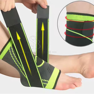 Flex Guard Neoprene <b>Ankle</b> Pads Lightweight Cushion Design Breathable Fabric Non-Slip <b>Support</b> Eco-Friendly for Running Training - Product Image 3