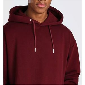 Sweat-shirt à capuche zippé noir pour homme, anti-plis, avec poches, coupe classique, en molleton bouclette tricoté, style décontracté, pour l'hiver - Product Image 1