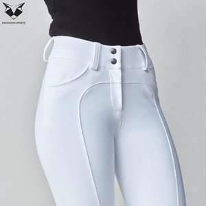 Pantalones de Montar a Caballo Ajustados y Elásticos, Resistentes a la Abrasión, Duraderos, con Costuras Reforzadas - Product Image 6