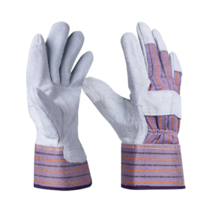Guantes de Trabajo de Algodón con Puño Elástico, Puntas de Dedos Antideslizantes, Guantes de Seguridad de Uso General - Product Image 3
