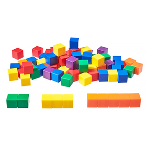 1 inch Hollow Colorful Plastic Math Cube Educational Toys For ToddlersLearning Aids - Product Image 6