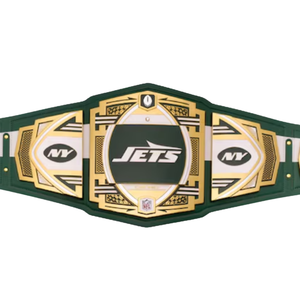 Cinturón de Campeonato de los New York Jets, Cinturón de Fútbol Americano Personalizable, Cinturón Deportivo Coleccionable de Alta Calidad para Fanáticos - Product Image 2