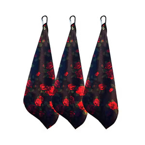 Toalla de golf tipo waffle de fibra absorbente de alta calidad y tacto suave para la limpieza y el cuidado del equipo - Product Image 1