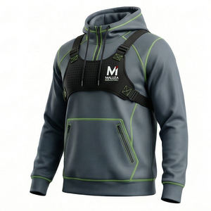 Sudadera Táctica Modular de Última Generación MALUZA INDUSTRIES Edición 2026Pro con Arnés de Pecho para Ropa Urbana de Invierno - Product Image 5