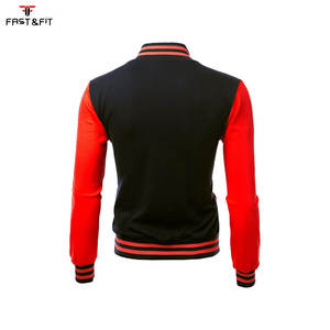 Veste bomber varsity unisexe en toile respirante coupe-vent avec broderie de haute qualité, logo personnalisé, streetwear, polaire d'hiver - Product Image 5