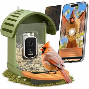 กล้องให้อาหารนกอัจฉริยะ ใช้พลังงานแสงอาทิตย์ พร้อม WiFi ขายส่ง มอราบาดาบด - Product Image 1