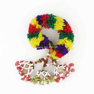 Rare Indian Vintage Gypsy Banjara Tribal Fusion Belly Dance Armlet Anklet Bohemian <b>Beaded</b> <b>Bracelets</b> Banjara Charm Vintage <b>Beaded</b> - Product Image 1