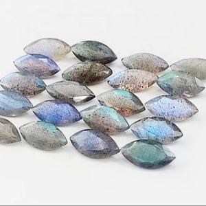 Pierre de labradorite naturelle de qualité AAA, 12*6 mm, pierre précieuse pour la fabrication de bijoux, prix de gros - Product Image 1
