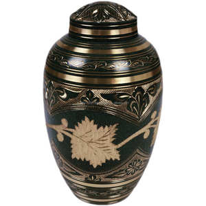 Urnes funéraires en laiton de style américain personnalisées en gros pour cendres humaines - Souvenir durable avec motifs personnalisables - Product Image 3