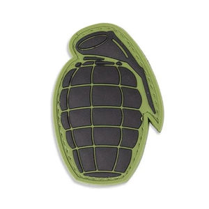 Patchs PVC personnalisés, patchs en caoutchouc avec logo, patchs PVC à dos auto-agrippant pour vêtements, étiquettes en silicone, logo personnalisé en tissu sergé - Product Image 1