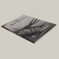 Diseño Personalizado de Libros de Tapa Dura Cosidos para Uso Comercial, Novelas en Inglés para Adultos, Papel Kraft Recubierto con Laminación de Película