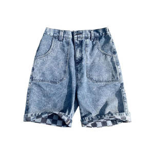 Pantalones Cortos de Mezclilla Elásticos para Hombre, Verano, Moda Casual, Corte Ajustado, Alta Calidad, OEM - Product Image 1