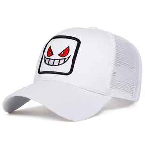 Gorras Trucker de Algodón de 6 Paneles Personalizadas, Gorra de Béisbol con Etiqueta Bordada en 3D de Alta Calidad, Gorra de Malla con Cierre a Presión para Hombre, Estilo Hip Hop - Product Image 5