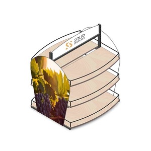 3-Layer Cocktail & <b>Beer</b> <b>Display</b> <b>Rack</b> - Product Image 2