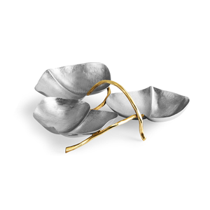 Bol à fruits en aluminium, centre de table moderne, luxe décoratif, or, écologique, durable, 2026 Saleem International - Product Image 1