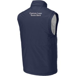 เสื้อกั๊กกันน้ำหุ้มฉนวน Jst57ของผู้ชายพร้อมการปักโลโก้2025ข้อความตามสั่งเพิ่มการปรับแต่ง - Product Image 1