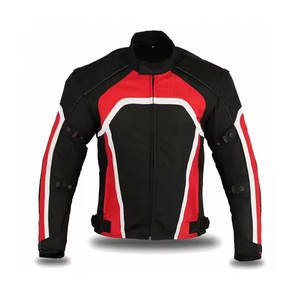 Chaqueta de Motocicleta Textil Resistente para Hombre, Impermeable y Cortavientos, para Carreras, con Costuras Reforzadas y Protección - Product Image 1