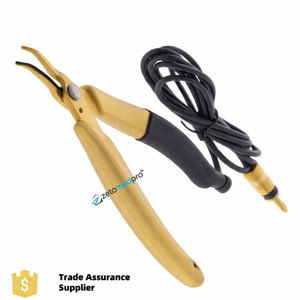 Pince à bec coudé pour soudure de bijoux permanents, outils de micro-soudure - Product Image 1