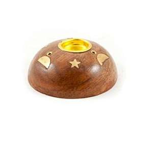 Novedad 2026: Soporte de Incienso de Latón y Madera para el Hogar, Templos Festivos y Uso en Aromaterapia – Bandeja Moderna Hecha a Mano para Incienso - Product Image 6