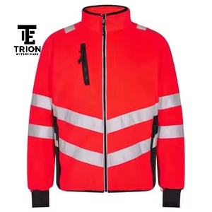 Chaquetas de Seguridad Personalizadas para Hombre con Tiras Reflectantes, Tela Transpirable, Ajuste Cómodo para Ropa de Trabajo Industrial y Profesional - Product Image 4