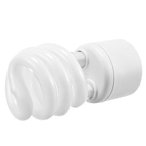 Confezione da 4 Lampadine Fluorescenti a Spirale Compatte da 13W, Luce Calda 2700K, 900lm di Flusso Luminoso, Risparmio Energetico, Attacco GU24 con Blocco a Torsione, Luce CFL - Product Image 1