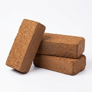 Cocopeat Briquette As <b>Soil</b> Conditioner - 650g Custom Packing Coco Peat Landscapers, Farms Indian Supplier - Product Image 1