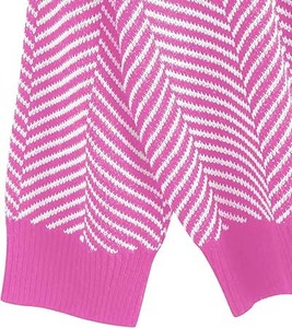Lightweight Pique Women's Knitted Sweater - Breathable Winter Pullover - Soft Warm Female Daily Fashion <b>Jumper</b> - Product Image 3