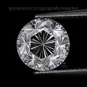 Diamant de laboratoire rond taille étagée antique certifié IGI 2CT 3CT 4CT 5CT DEF VVS HPHT CVD, diamant en vrac, approvisionnement en gros - Product Image 1