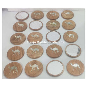 Meilleur fabricant indien de miroir incrusté de stéatite avec nacre à la main fleur Design ArtFor anniversaires cadeau décor à la maison - Product Image 4