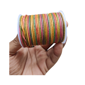 Hecho a mano 5mm patrón redondo cuero de vaca Bolo cordón fuerte suave 1-4mm accesorios de joyería para la moda esencial para la fabricación de joyas - Product Image 1