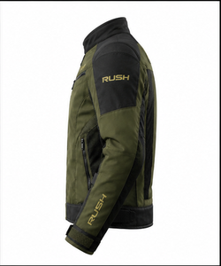 Rush Men's Motorcycle Jacket Full Sleeve Mesh Breathable Waterproof Quick Dry Anti-UV 220g Heat-Transfer Printed Racing Wear - Product Image 5