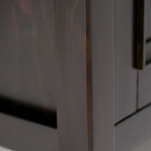 Mobiletto basso Amherst Hickory Brown per soggiorno - Product Image 5