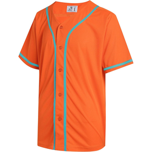 Premium Custom Baseball Jersey Full Sublimation Print Moisture Wicking Athletic Teamwear <b>Sports</b> <b>Apparel</b> Manufacturer - Product Image 1