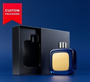 Elegante Caja de Regalo para Fragancias Personalizadas, Empaque de Papel con Recubrimiento de Espejo, Empaque de Perfume de Alta Gama, Personalización de Marca OEM/ODM, Totalmente Personalizable - Product Image 1