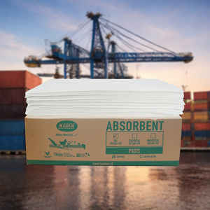 Almohadilla Absorbente de Aceite de 160 GSM, 40x50 cm, Almohadilla Industrial para Absorción de Derrames de Aceite para Taller, Almacén, Industria Petrolera, Grado Industrial - Product Image 1