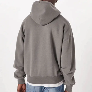 Sweat à capuche surdimensionné personnalisé avec logo pour homme, style streetwear, idéal pour le printemps, imprimé, léger, respirant, en molleton de coton - Product Image 6
