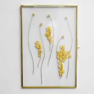 Ornate <b>Gold</b> Ginkgo Leaf Resin Picture <b>Frame</b> 4x6 Vintage Botanical Tabletop Photo <b>Frame</b> Wholesale Custom Resin <b>Frame</b> - Product Image 5