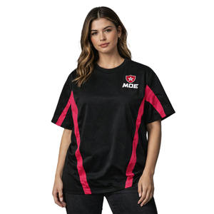 เสื้อฟุตบอลอเมริกันตาข่ายสำหรับผู้หญิง พิมพ์ลายแบบ Sublimation เต็มตัว  พร้อมสกรีนชื่อและหมายเลขตามสั่ง ผลิตจากโพลีเอสเตอร์ สำหรับทีม  รับผลิตแบบ OEM และ Private Label จำนวนมาก - Product Image 2