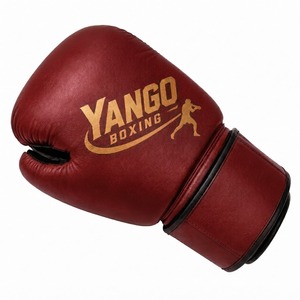 Gants de boxe en cuir unisexe de style Muay Thai, protection des poignets, entraînement de combat de kickboxing, antidérapants, fermeture à boucle et à crochets - Product Image 3