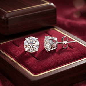 IGI Certified Vvs Lab Grown Diamond Earrings <b>Stud</b> Custom 14K Gold Lab Created Diamond Earring Jewelry <b>Men</b> Women - Product Image 2