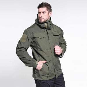 Chaqueta Táctica Impermeable para Hombre, con Capucha, Transpirable, para Invierno, Estilo Urbano, de Soft Shell - Product Image 6