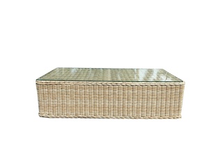 Conjunto de sofá de mimbre PRSF-040 para exteriores, muebles de ratán, al por mayor precio de fábrica, hechos en Vietnam, para Patio y ocio, para todo tipo de clima - Product Image 4