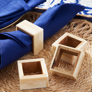 Anillo para Servilletas de Boda Ecológico de Diseño Único, Estilo Moderno y Lujoso, Porta Servilletas de Alta Calidad y Duradero para Restaurante - Product Image 1