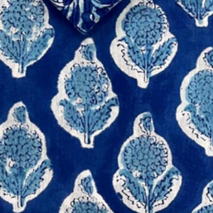 Jaipur Modern Hand Block Printed Cotton Fabric Yard Indian Floral Textile Eco Friendly Sustainable Durable Soft <b>Machine</b> Washable - Product Image 2