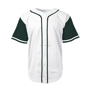 Men's Custom Breathable Baseball Jersey OEM Sports Team Uniforms with Logo Printing - Product Image 1