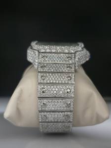 นาฬิกาโมอิสซาไนต์แบบฝังเพชร - Product Image 4