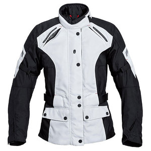 Men's Full Sleeve Windproof <b>Motorcycle</b> <b>Jacket</b> Color Blocked White Black All Seasons Adult Riding Wear - Product Image 1