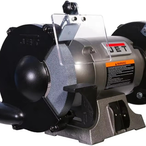 8-Inch Bench <b>Grinder</b> with Wire Wheel, 3450 RPM, 1 HP, 115V 1Ph (JBG-8W) - Product Image 1