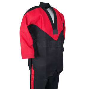 Elegante Uniforme de Taekwondo para Hombre, Transpirable, Reforzado con Poliéster/Algodón, para Principiantes y Usuarios Avanzados - Product Image 5